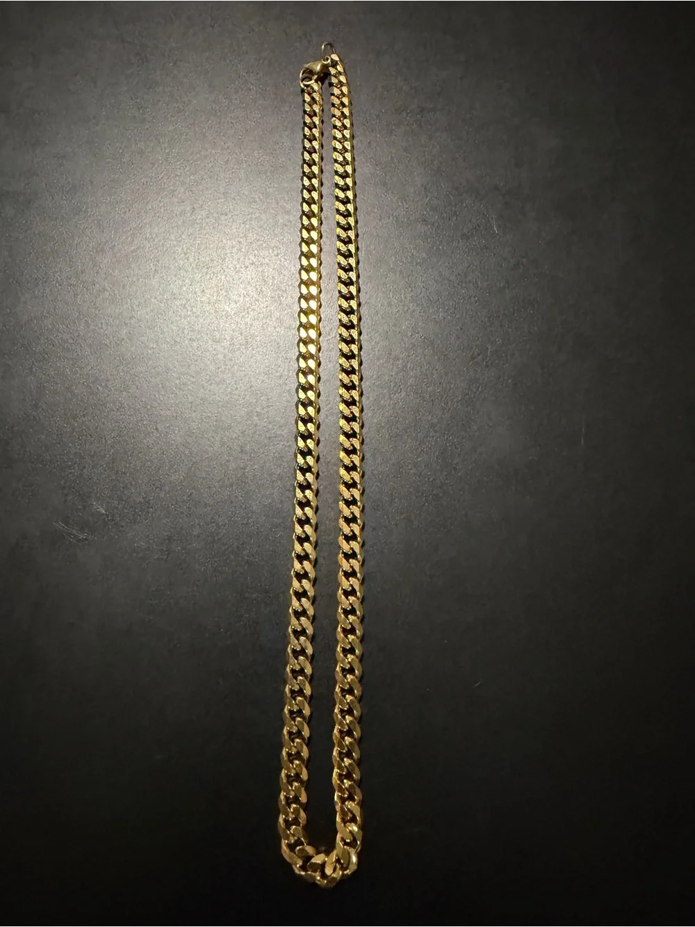 Gold Cuban Link Chain Necklace - Men Accessories